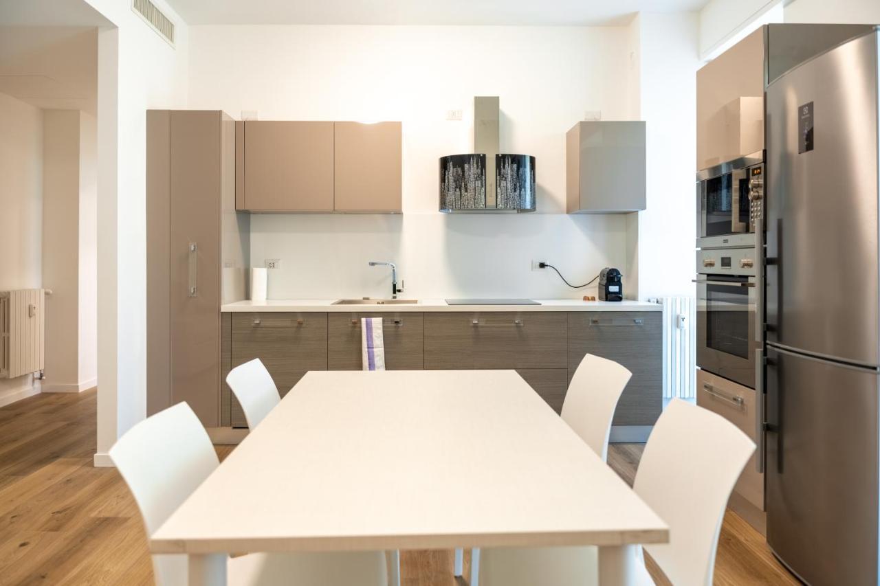 Ferienwohnung 15Min Metro Duomo - Rho Fiera - Skyscraper Kitchen Mailand Exterior foto